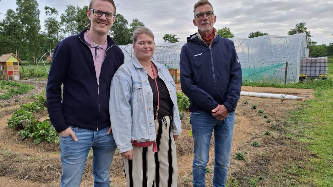 Rik Berends, Annemiek Telkamp en Henk Vos 